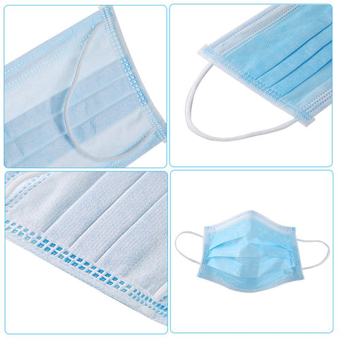 Image of 10 PCS Disposable Surgical Medical Face Mask 3-Ply