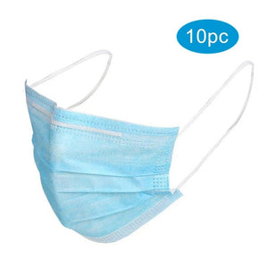 10 PCS Disposable Surgical Medical Face Mask 3-Ply